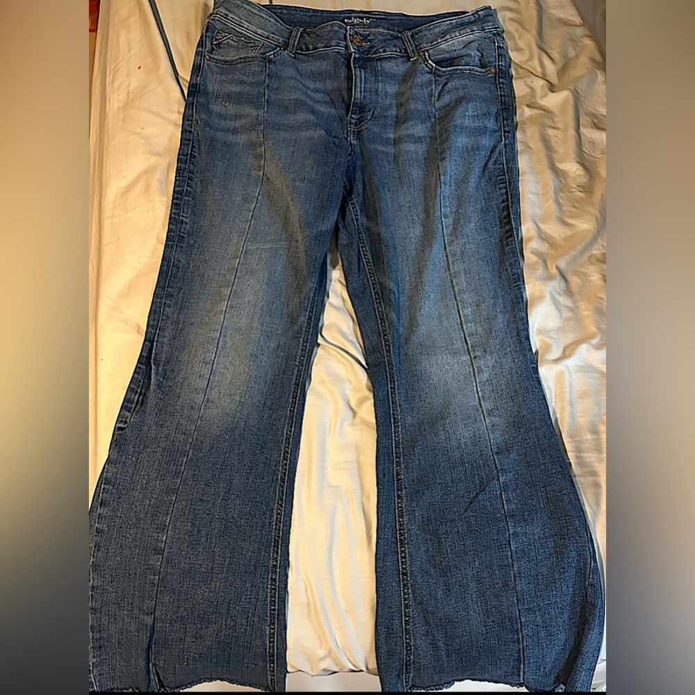 Edgely Women’s High Rise Flare Jeans